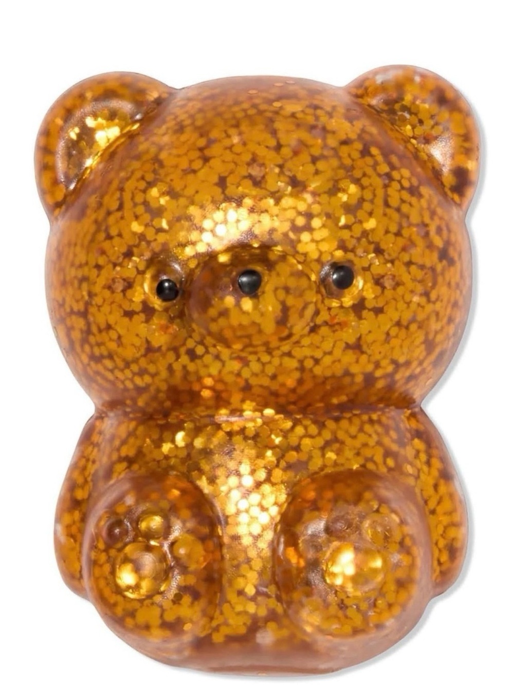 Ulta Exclusive- Sweet Shimmer Gold Glitter Bear Squishy